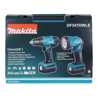 Купить Дрель аккумуляторная Makita DF 347 DWLE Li-ion фото №2