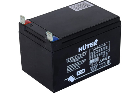 Купить Аккумуляторная батарея HUTER АКБ 12V 12Ah фото №3